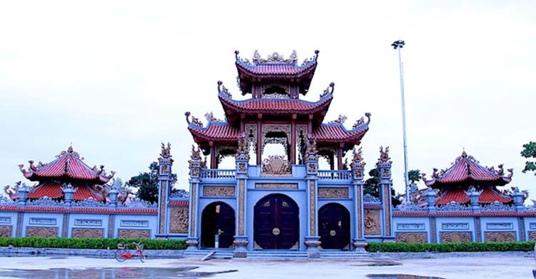 Nhà thờ họ Nguyễn Quốc ở xóm Đại Thắng