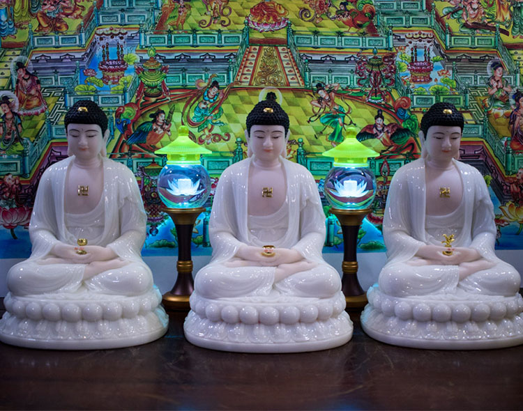 Cách thờ tượng Tam Thế Phật tại gia